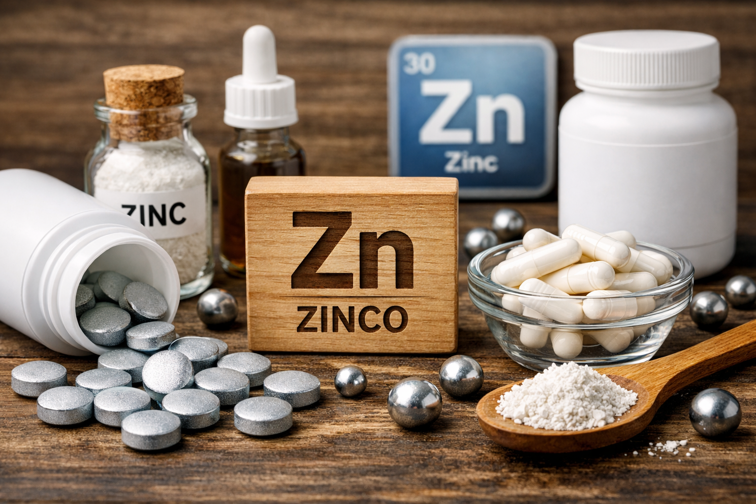 Zinco: Para Que Serve, Benefícios, Sintomas da Falta e Como Usar do Jeito Certo
