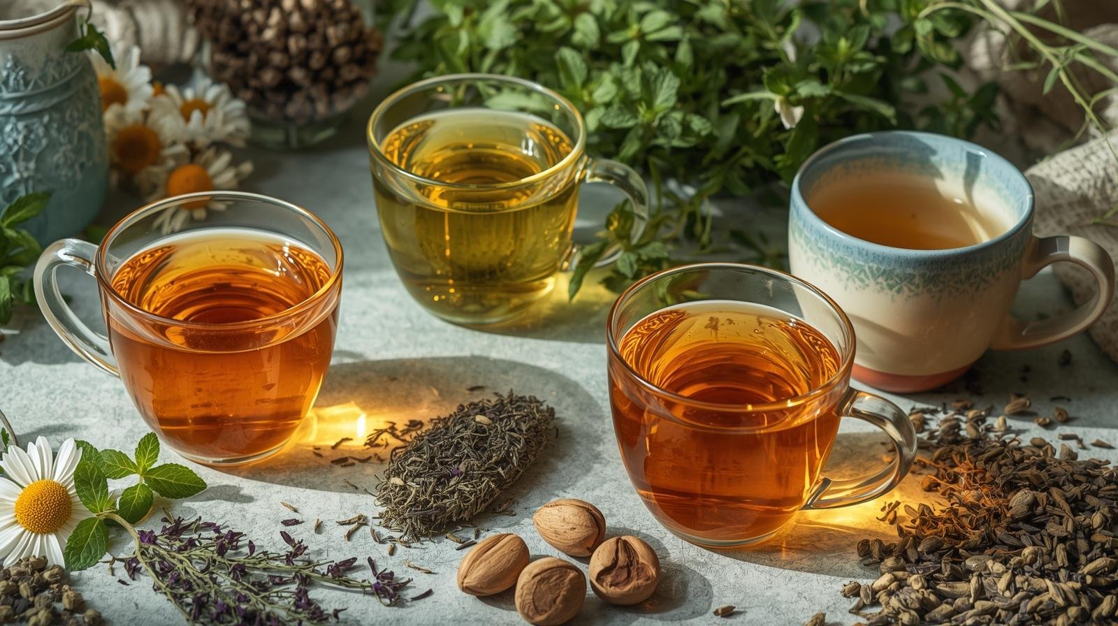 Chás para Dor de Barriga: 9 Opções Naturais que Aliviam Gases, Cólica e Má Digestão Rápido